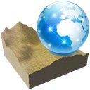3D Global Terrain, global topography and imagery, off-line package